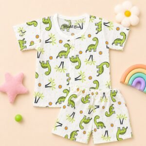 Dino - Muslin Kids Co-ord Set
