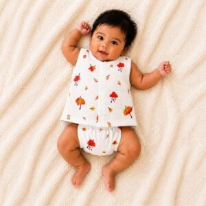 Umbrella - Muslin Jabla for Baby